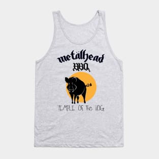 MetalHead BBQ Temple of the Hog Tank Top